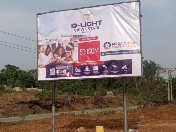 Picture of Land for sale in D-Light View Estate, located Ketu Epe, Lagos.